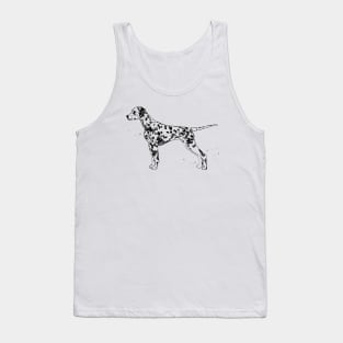 Dalmatian dog Tank Top